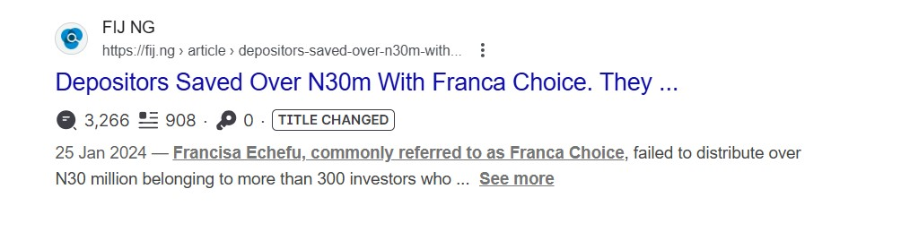 Reputation — Before